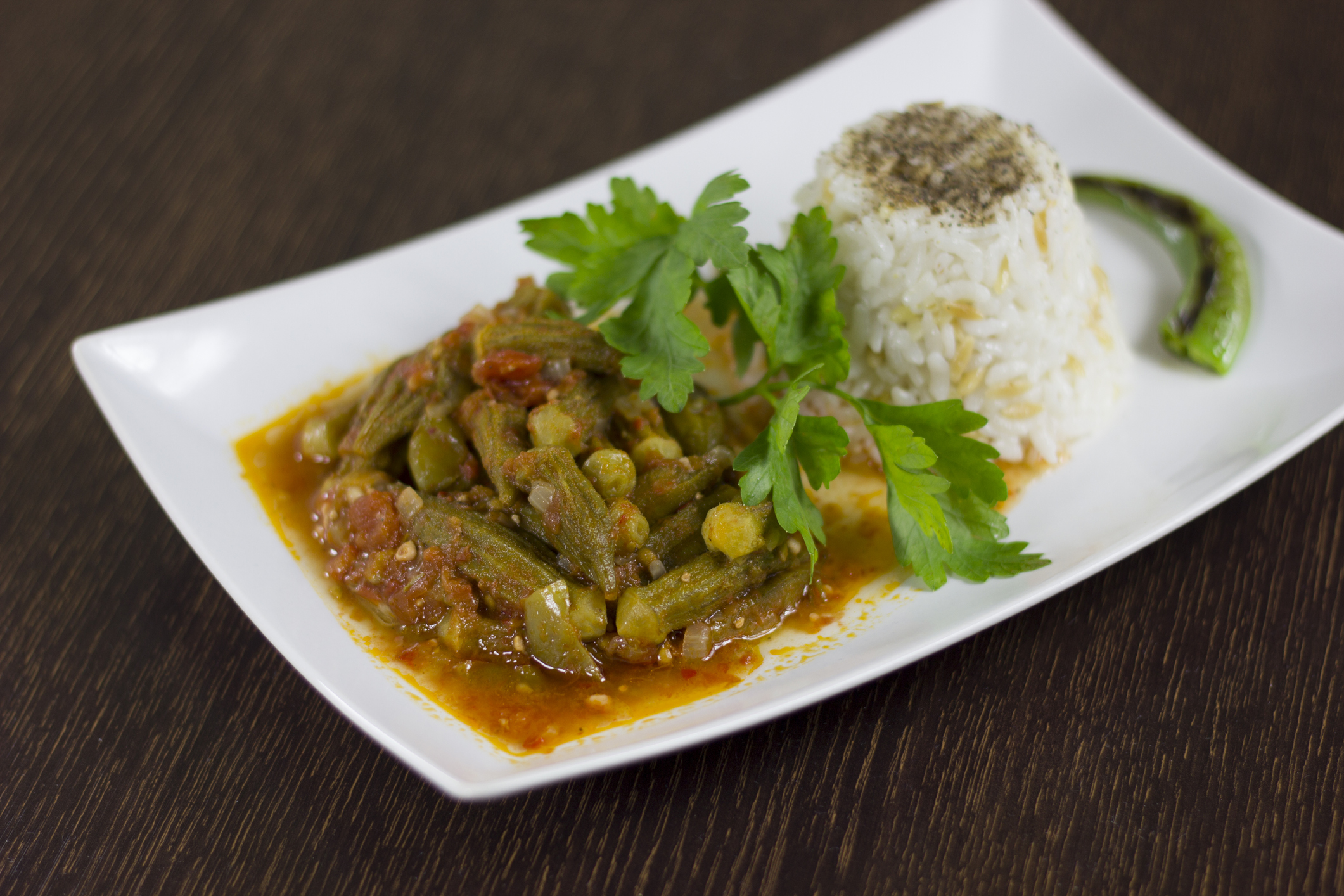 Bamia b’zeit بامية بزيت